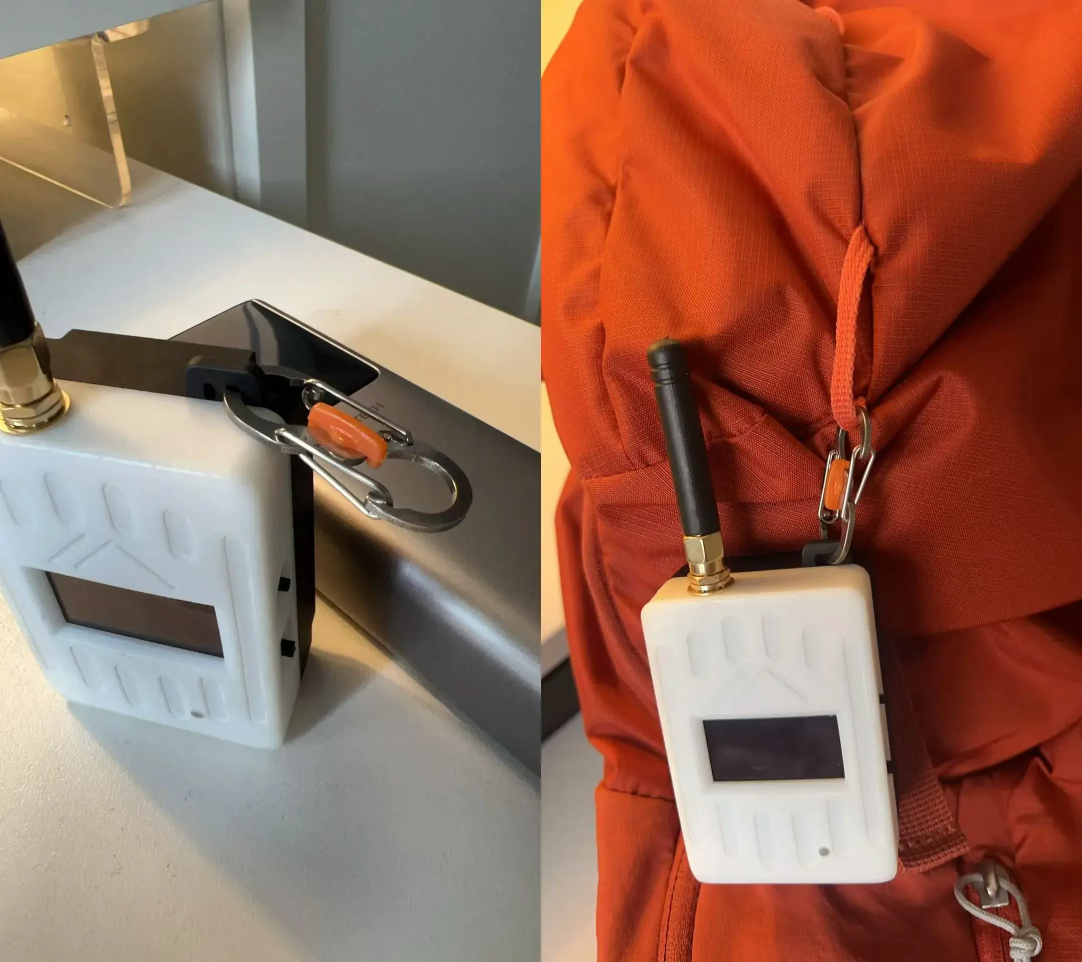 GAT562 D 扣 - 徒步使用 - 扣在登山包上