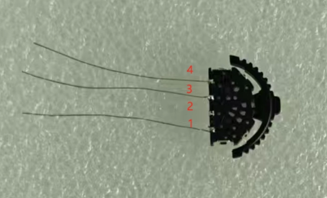 编码器引脚焊接