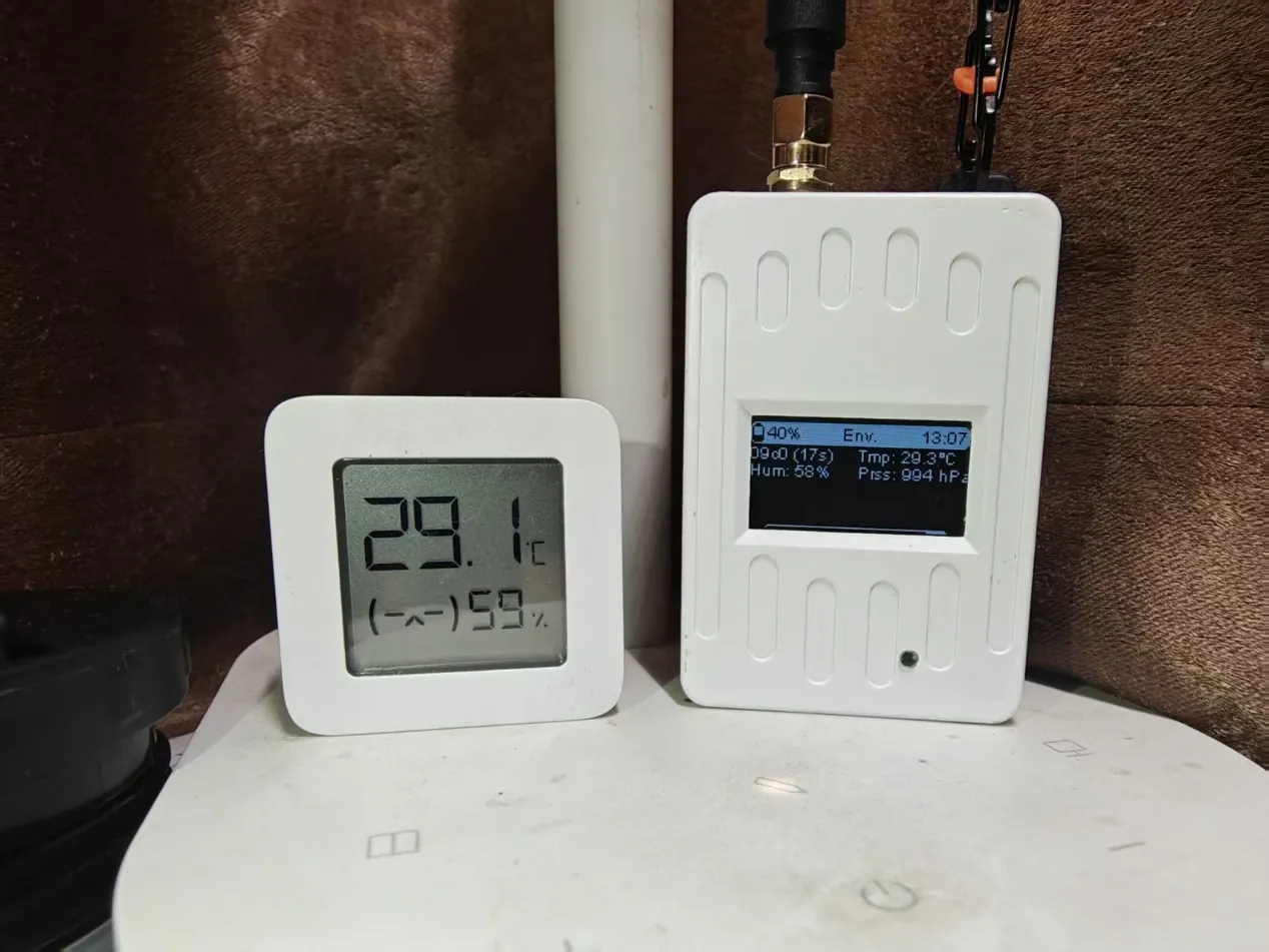 Meshtastic 遥测效果