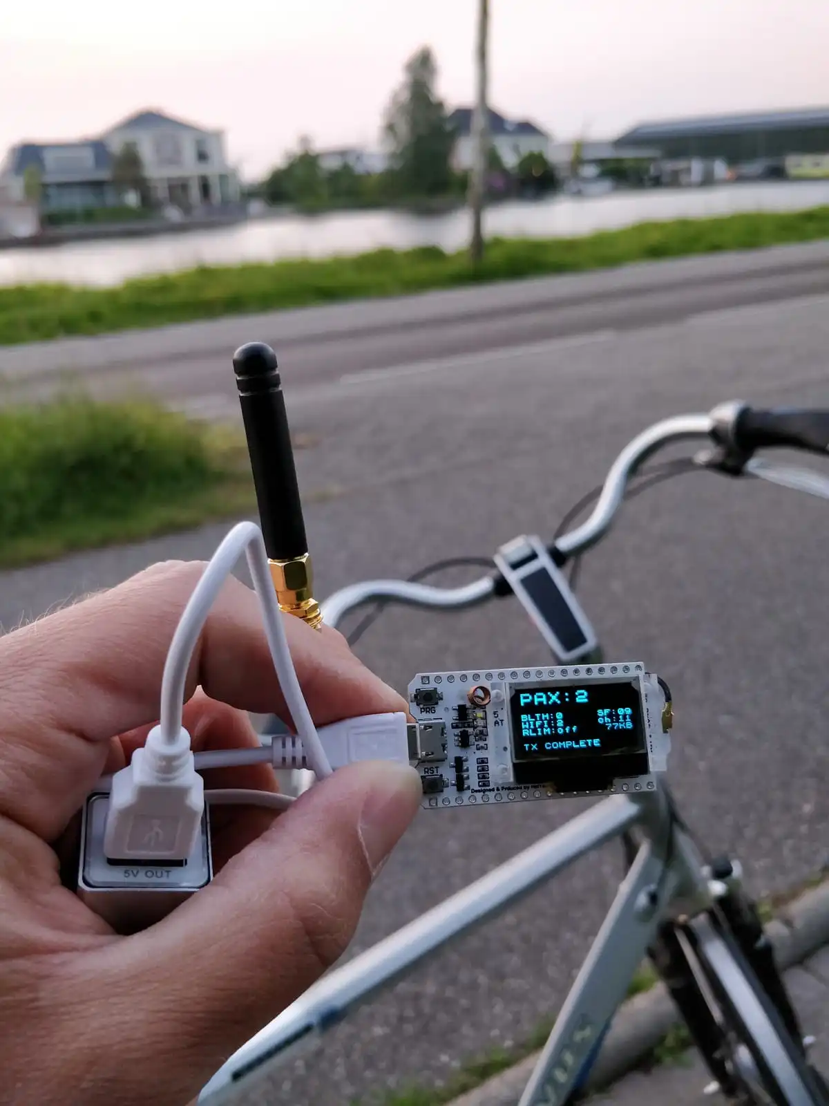 如何在 Meshtastic 设备上启用 Paxcounter