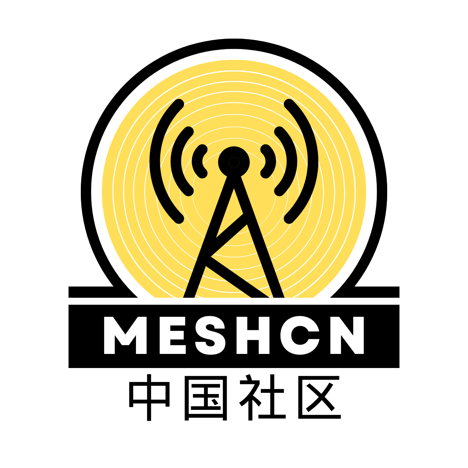 Meshtastic China Logo - 浅色主题