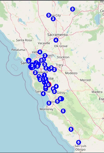 零成本 hop 的 Meshview 视图
